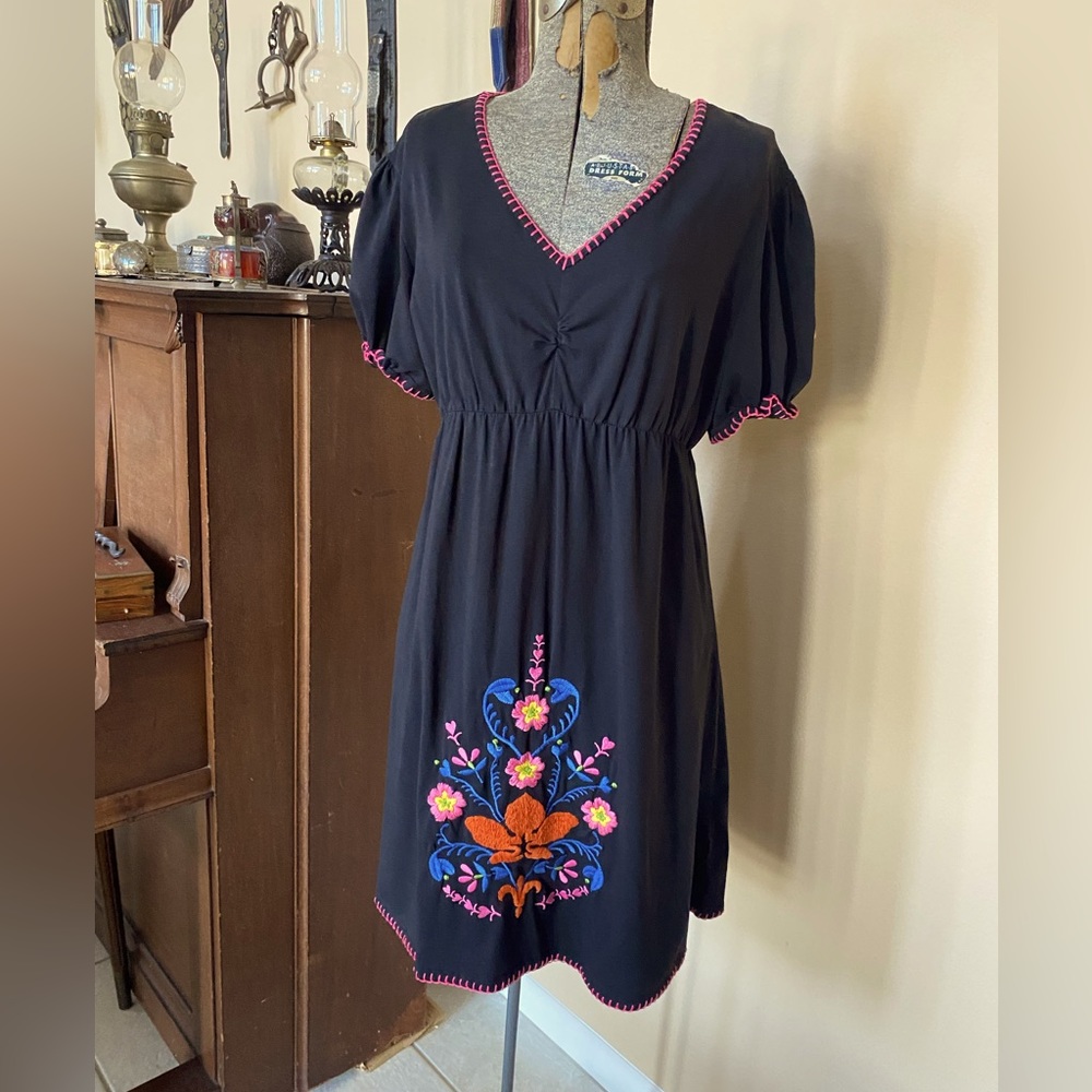 NWOT Double D Ranch Wear Western Rodeo kEmbroidered Dress
